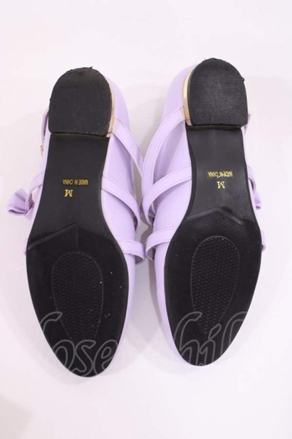 画像4: Angelic Pretty / お散歩リボンシューズ M ラベンダー H-25-12-08-1034-AP-SH-NS-ZH (4)