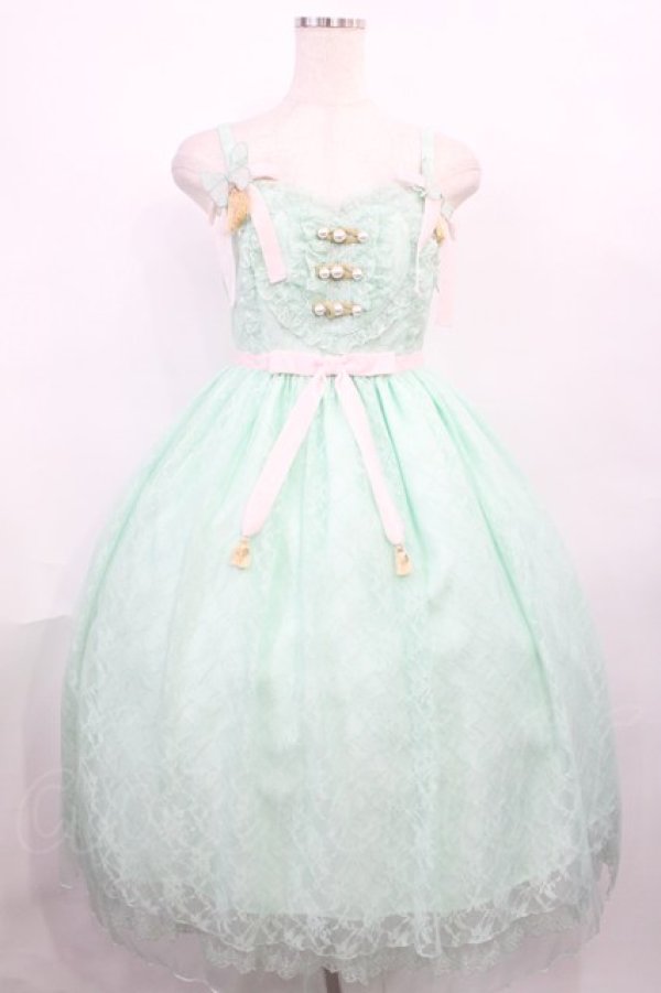 画像1: Angelic Pretty / Shanghai Dollジャンパースカート Free ミント H-25-12-08-1003-AP-OP-NS-ZH (1)