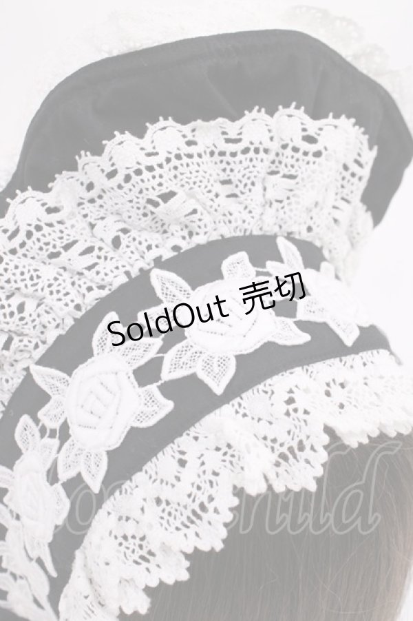 画像3: BABY,THE STARS SHINE BRIGHT / エリザベスボンネット  ブラック H-25-12-08-1037-BA-AC-NS-ZH (3)