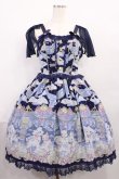 画像1: Angelic Pretty / Holy Theaterジャンパースカート Free ネイビー H-25-12-08-1004-AP-OP-NS-ZH (1)