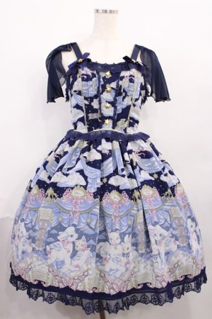 画像: Angelic Pretty / Holy Theaterジャンパースカート Free ネイビー H-25-12-08-1004-AP-OP-NS-ZH