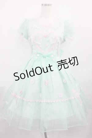 画像: Angelic Pretty / Happiness Easterワンピース Free ミント H-25-12-08-1006-AP-OP-NS-ZH