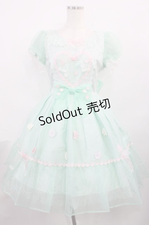 画像1: Angelic Pretty / Happiness Easterワンピース Free ミント H-25-12-08-1006-AP-OP-NS-ZH (1)