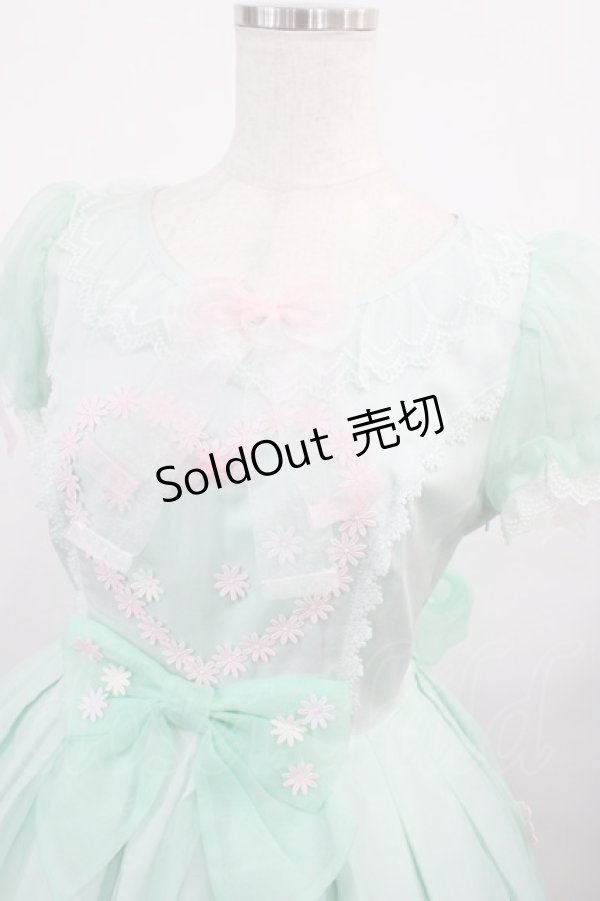 画像4: Angelic Pretty / Happiness Easterワンピース Free ミント H-25-12-08-1006-AP-OP-NS-ZH (4)