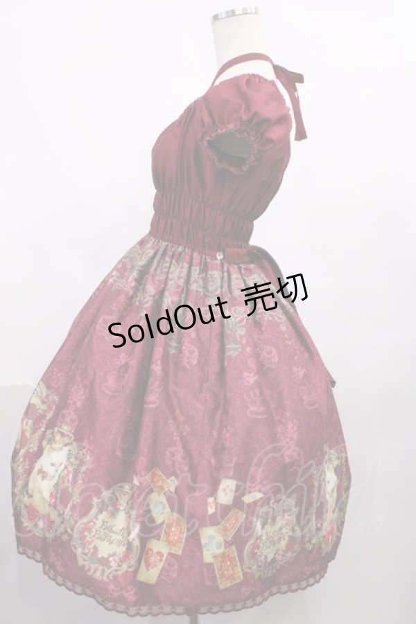 画像2: Enchantlic Enchantilly / クイーンキャットワンピース Free ボルドー H-25-12-08-1007-LO-OP-NS-ZH (2)