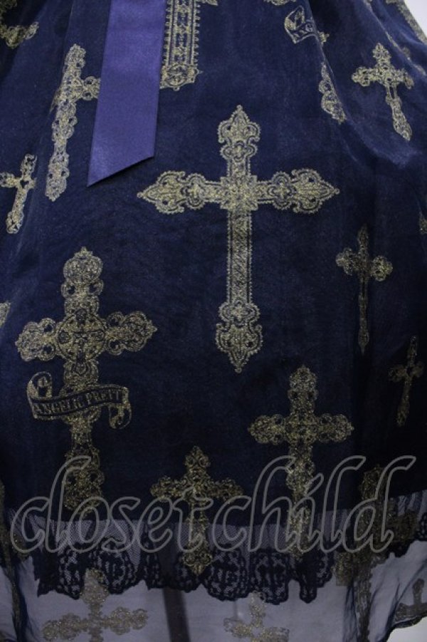 画像5: Angelic Pretty / Holy Rosaryワンピース Free ネイビー H-25-12-08-1010-AP-OP-NS-ZH (5)