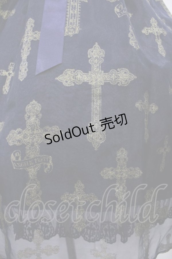 画像5: Angelic Pretty / Holy Rosaryワンピース Free ネイビー H-25-12-08-1010-AP-OP-NS-ZH (5)