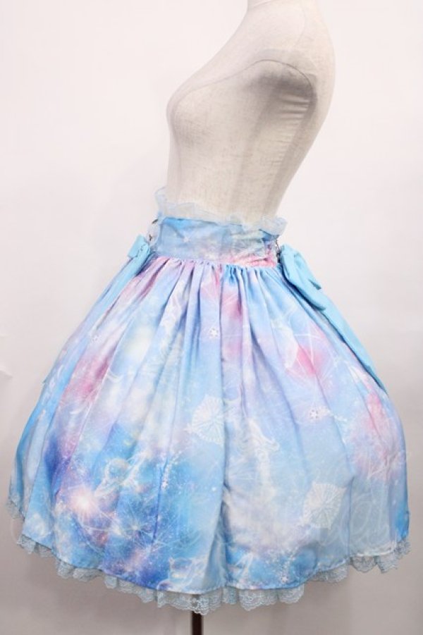 画像2: Angelic Pretty / Dreamy Planetariumスカート Free サックス H-25-12-08-1017-AP-SK-NS-ZH (2)