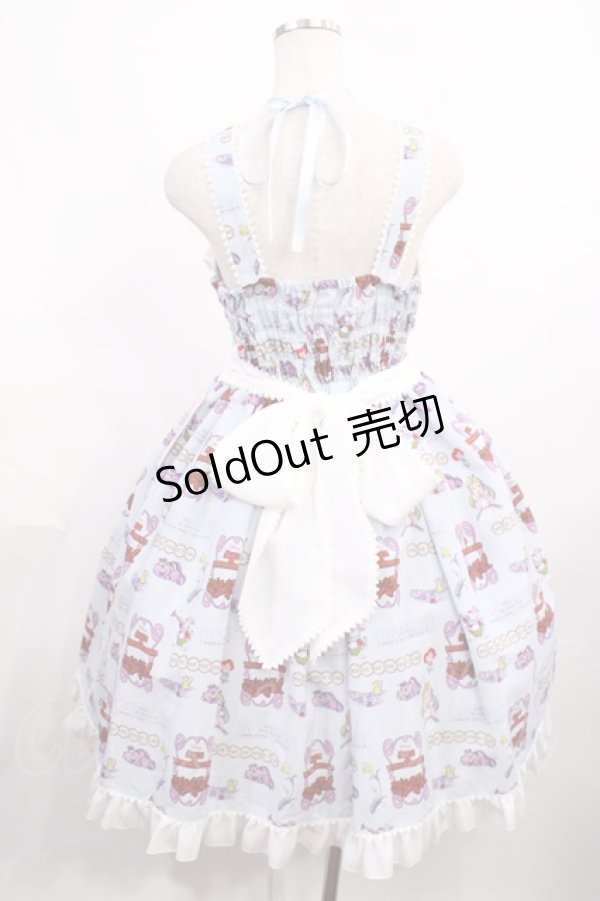 画像3: metamorphose / Disney Alice in Wonderlandジャンパースカートセット 1（通常サイズ） サックス H-25-12-08-1002-ME-OP-NS-ZH (3)