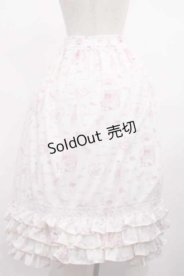 画像2: Lolime by mellfy memory / Milk in Afterスカート M PINK H-25-12-08-1025-LO-SK-NS-ZH (2)