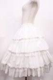 画像2: Hoshibako Works / アイシング・フリル パニエボリュームスカート FREE ホワイト H-25-12-08-1026-LO-SK-NS-ZH (2)