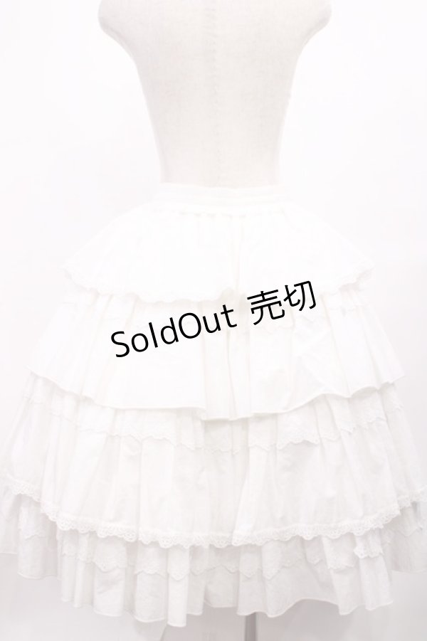 画像3: Hoshibako Works / アイシング・フリル パニエボリュームスカート FREE ホワイト H-25-12-08-1026-LO-SK-NS-ZH (3)