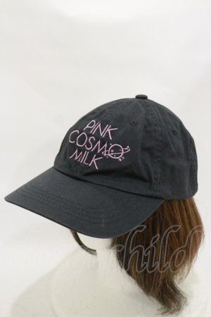 画像: MILK / PINK COSMO CAP  ブラック H-25-12-08-019-ML-AC-KB-ZH