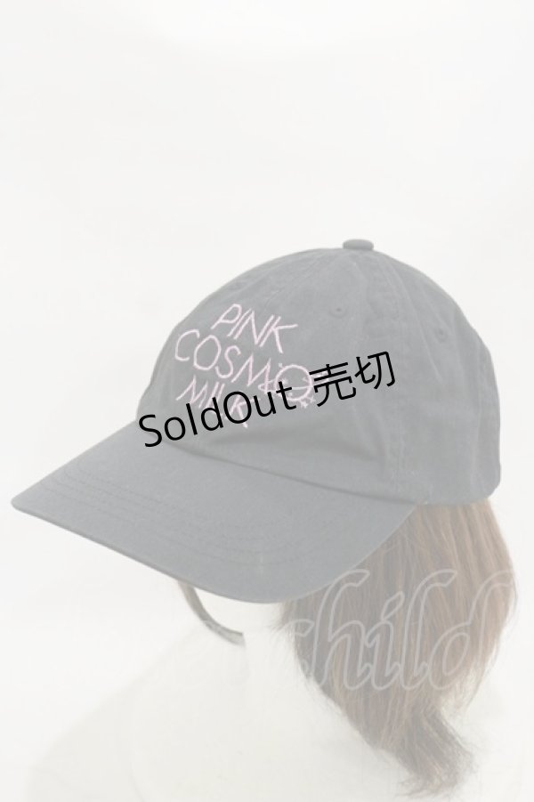 画像1: MILK / PINK COSMO CAP  ブラック H-25-12-08-019-ML-AC-KB-ZH (1)