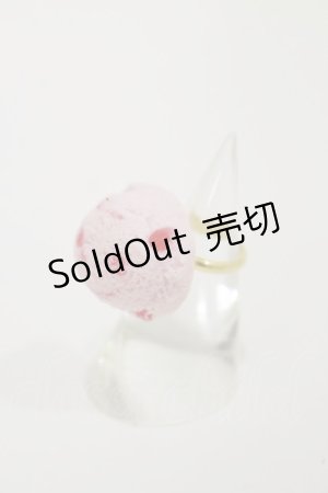 画像: Q-pot. / Baby/Strawberry Petit Ice Cream Ring  ストロベリー H-25-12-08-031-QP-AC-KB-ZH