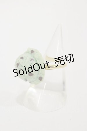 画像: Q-pot. / ChocoMint Petit Ice Cream Ring  チョコミント H-25-12-08-035-QP-AC-KB-ZH