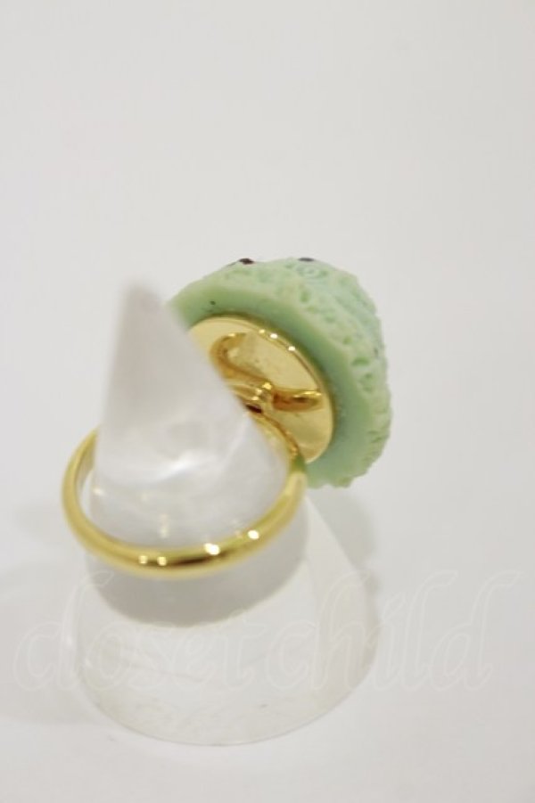 画像2: Q-pot. / ChocoMint Petit Ice Cream Ring  チョコミント H-25-12-08-035-QP-AC-KB-ZH (2)