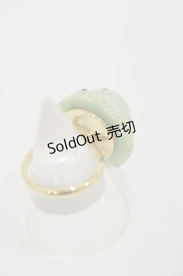 画像2: Q-pot. / ChocoMint Petit Ice Cream Ring  チョコミント H-25-12-08-035-QP-AC-KB-ZH (2)