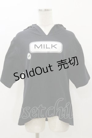 画像: MILK / MILKトイトップス  ブラック H-25-12-08-051-ML-TO-KB-ZH