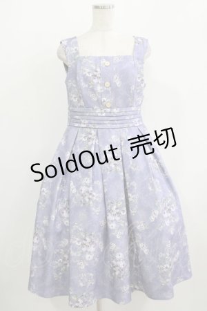 画像: Forest Wardrobe（海外ロリータブランド） / 森林のかご2.0 花柄ワンピース L 小バラ（紫） H-25-12-09-001-LO-OP-NS-ZH