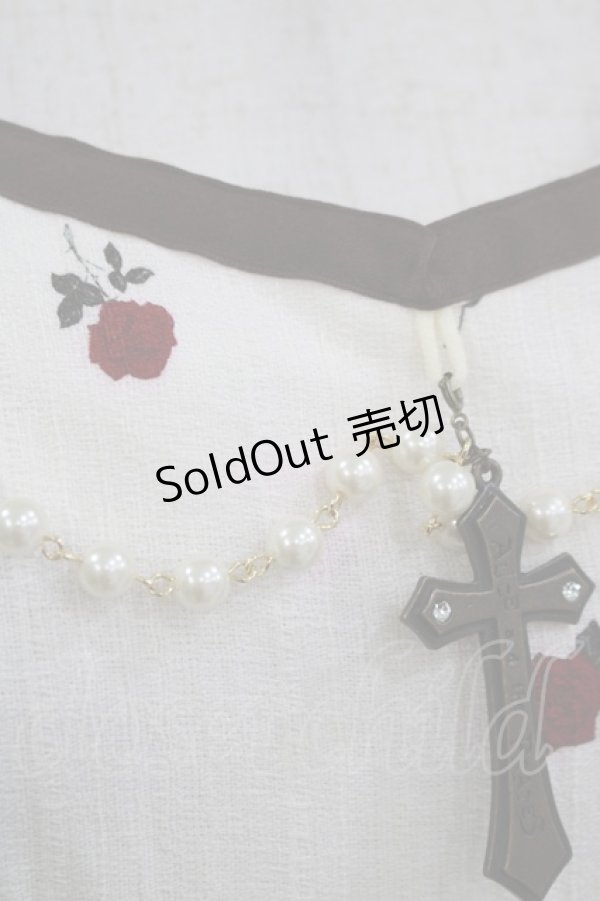 画像6: ALICE and the PIRATES / Vampire Prelude柄ワンピース Free アンティーク(生成） H-25-12-09-002-PA-OP-NS-ZH (6)