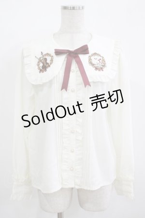 画像: Amavel / Piano Concertosブラウス Free アイボリー H-25-12-09-032-CA-BL-NS-ZH