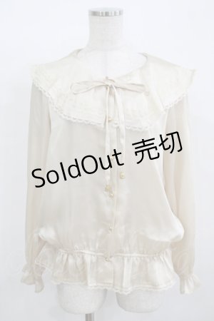 画像: an another angelus / フリルブラウス Free IVORY H-25-12-09-033-CA-BL-NS-ZH