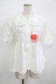 画像1: BABY,THE STARS SHINE BRIGHT / 半袖ベビードールブラウス Free オフ白 H-25-12-09-038-BA-BL-NS-ZH (1)