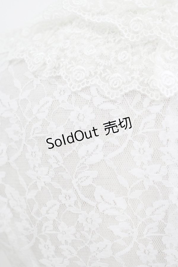 画像4: Innocent World / オリジナルレースボレロ M オフ H-25-12-09-041-IW-TO-NS-ZH (4)