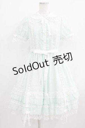 画像: Angelic Pretty / マーガレットドールワンピース Free ミント H-25-12-09-004-AP-OP-NS-ZH