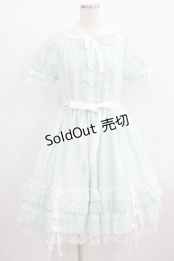 画像1: Angelic Pretty / マーガレットドールワンピース Free ミント H-25-12-09-004-AP-OP-NS-ZH (1)