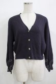 画像1: an another angelus / フレームローズ釦ニットカーディガン Free Navy H-25-12-09-050-CA-TO-NS-ZH (1)