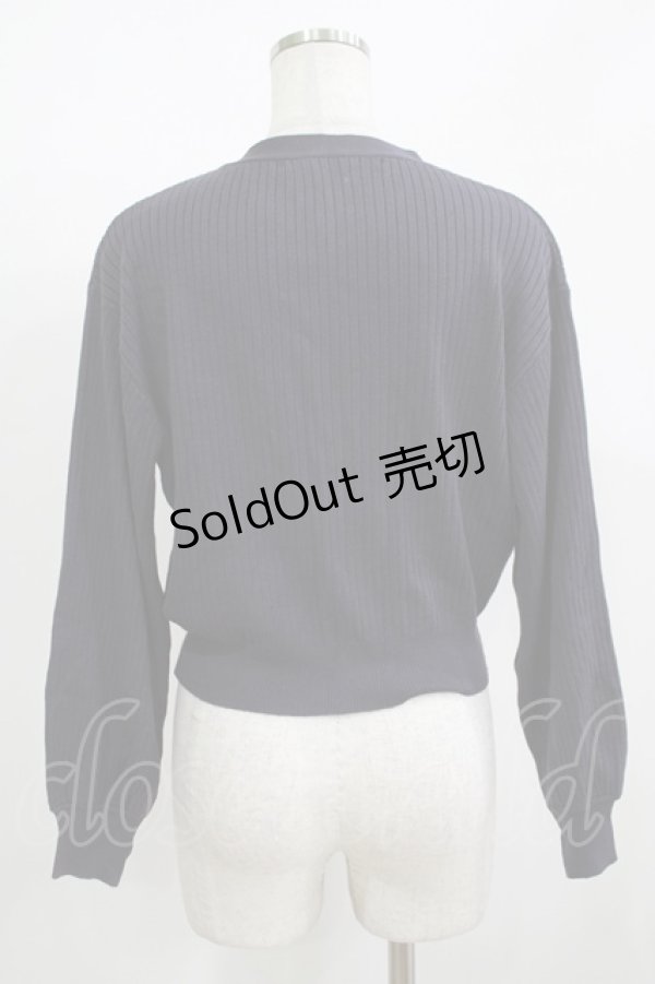 画像3: an another angelus / フレームローズ釦ニットカーディガン Free Navy H-25-12-09-050-CA-TO-NS-ZH (3)