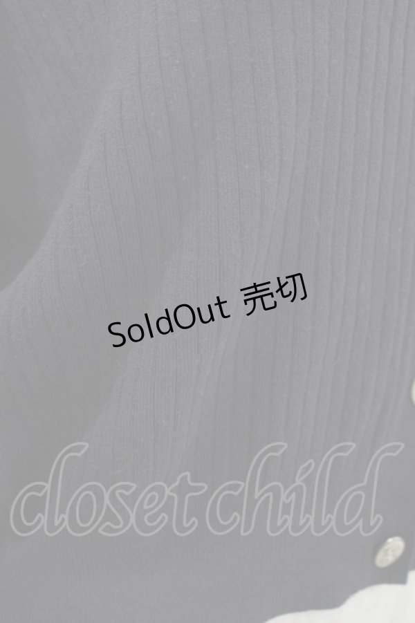 画像4: an another angelus / フレームローズ釦ニットカーディガン Free Navy H-25-12-09-050-CA-TO-NS-ZH (4)