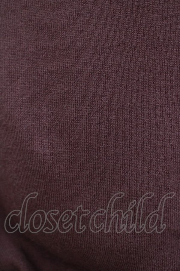 画像4: an another angelus / ボリュームスリーブVネックカーディガン Free Purple H-25-12-09-051-CA-TO-NS-ZH (4)