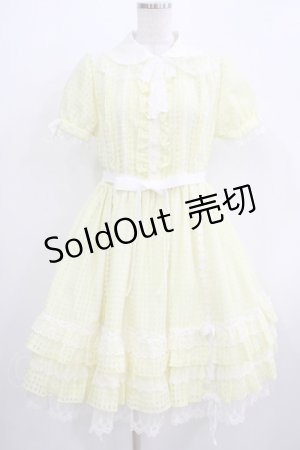 画像: Angelic Pretty / マーガレットドールワンピース Free イエロー H-25-12-09-005-AP-OP-NS-ZH