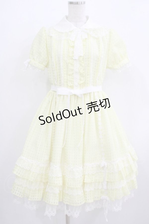 画像1: Angelic Pretty / マーガレットドールワンピース Free イエロー H-25-12-09-005-AP-OP-NS-ZH (1)