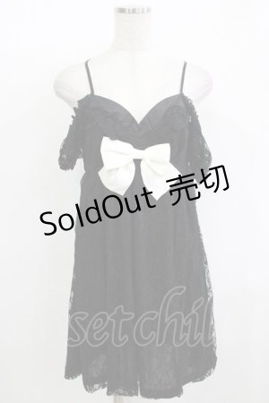 画像: DearMyLove / レッグカバー付きワンピース M ブラック H-25-12-09-054-EL-OP-NS-ZH