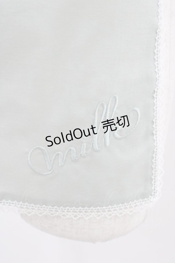 画像3: MILK / ペザントエプロン  モスグリーン H-25-12-09-1004-ML-ZA-KB-ZH (3)