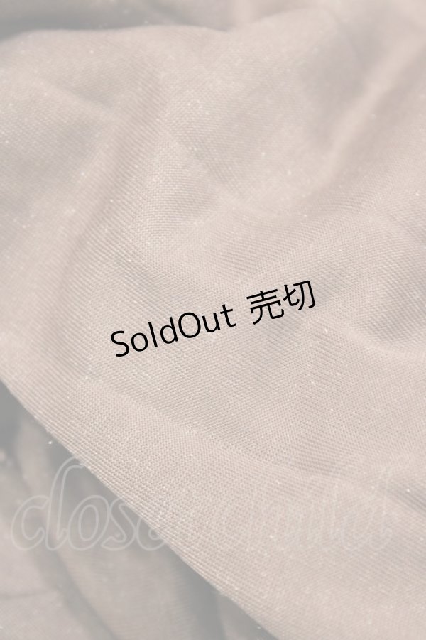 画像4: MARBLE / アンティークブローチ付きベルスリーブワンピース  スモーキーベージュ H-25-12-09-1034-GO-OP-KB-ZH (4)