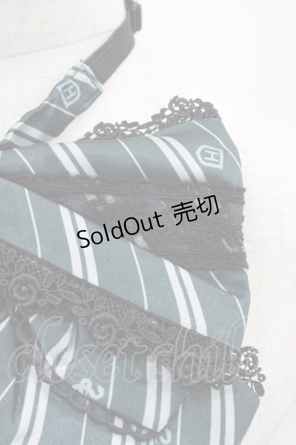 画像2: ATELIER PIERROT / ハリー・ポッター トリプルリボンタイ  スリザリン（グリーン） H-25-12-09-1005-EL-ZA-KB-ZH (2)