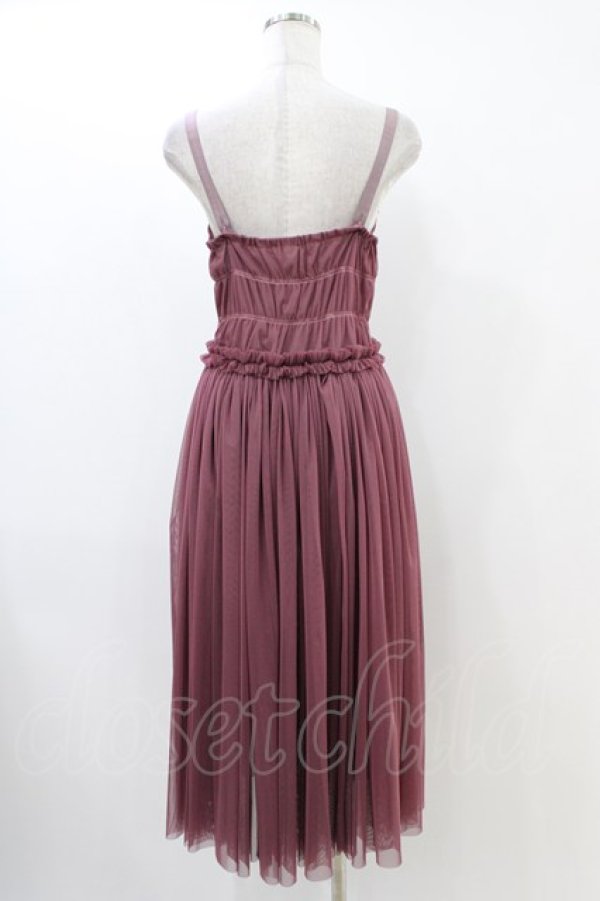 画像2: elements,H / チュールドレス  ピンク H-25-12-09-1039-PU-OP-KB-ZT258 (2)