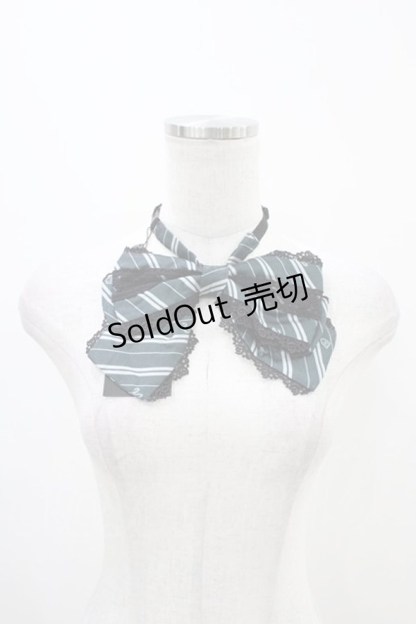 画像1: ATELIER PIERROT / ハリー・ポッター トリプルリボンタイ  スリザリン（グリーン） H-25-12-09-1006-EL-ZA-KB-ZH (1)