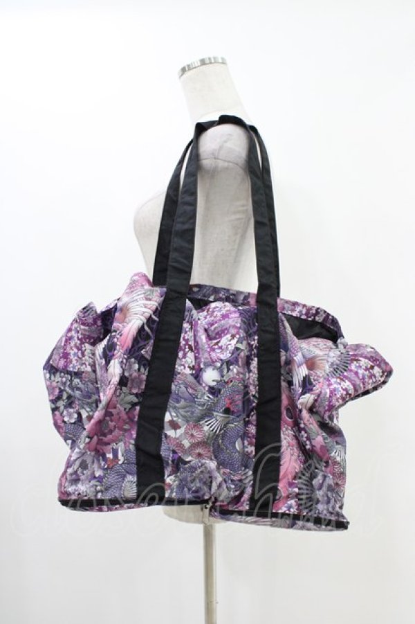 画像1: Qutie Frash / レジBAG  紫 H-25-12-09-1014-QU-BG-KB-ZH (1)