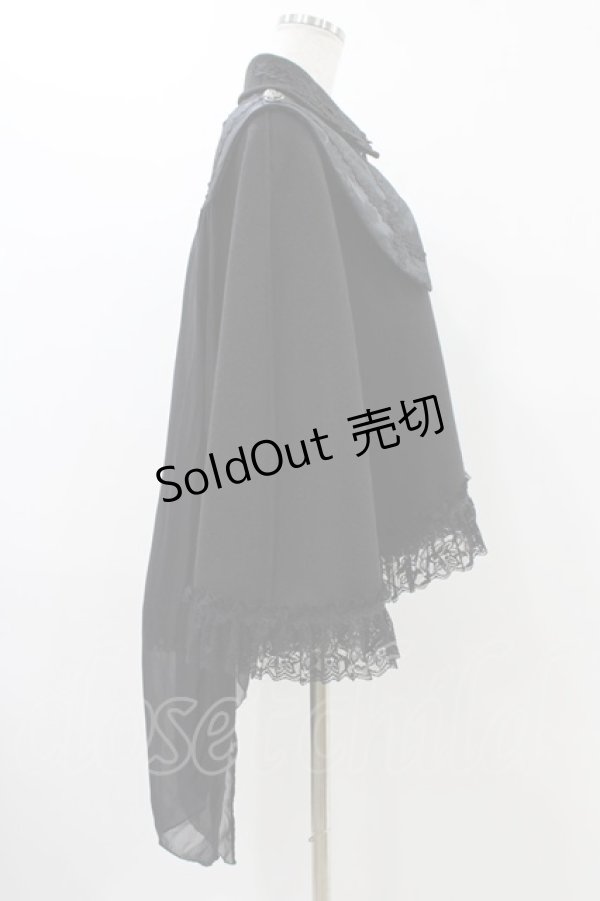 画像3: MR corset / 燕尾テールケープジャケット  ブラック H-25-12-09-1024-PU-JA-KB-ZH (3)