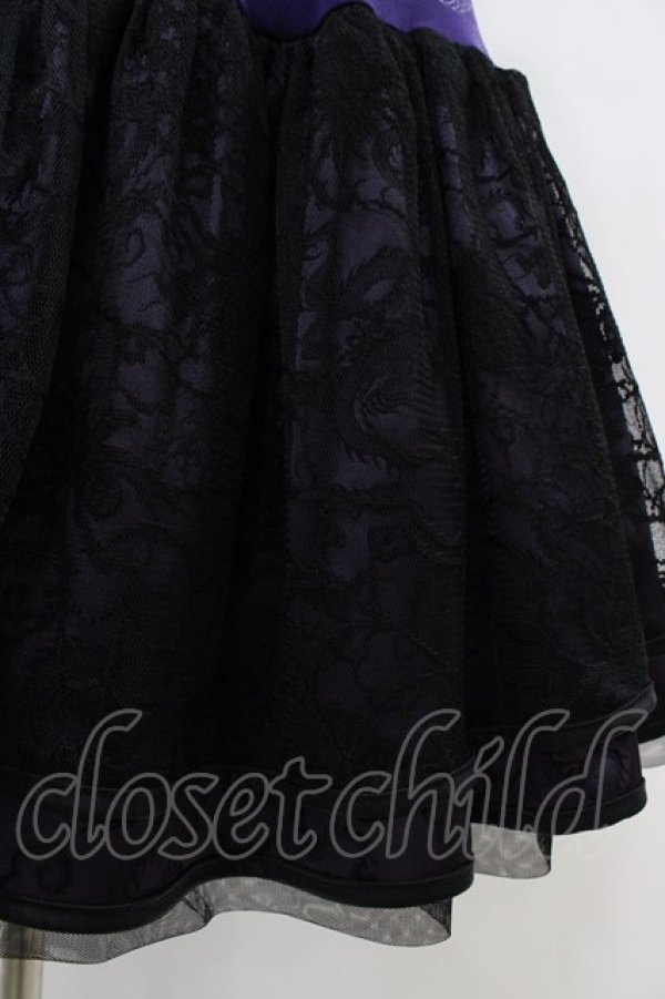 画像5: Qutie Frash / チャイナワンピース  パープル H-25-12-09-1028-QU-OP-KB-ZH (5)