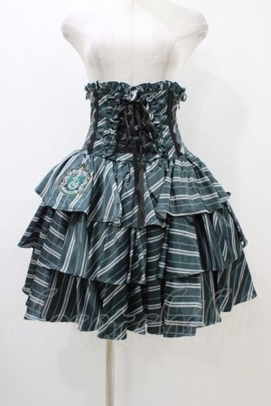 画像: ATELIER PIERROT / ハリー・ポッター フリルコルセットスカート  スリザリン（グリーン） H-25-12-09-1032-EL-SK-KB-ZH