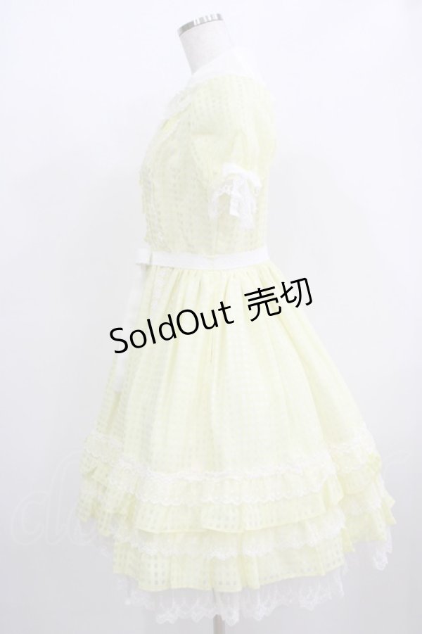 画像2: Angelic Pretty / マーガレットドールワンピース Free イエロー H-25-12-09-005-AP-OP-NS-ZH (2)
