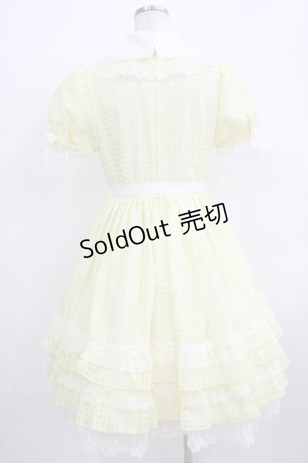 画像3: Angelic Pretty / マーガレットドールワンピース Free イエロー H-25-12-09-005-AP-OP-NS-ZH (3)