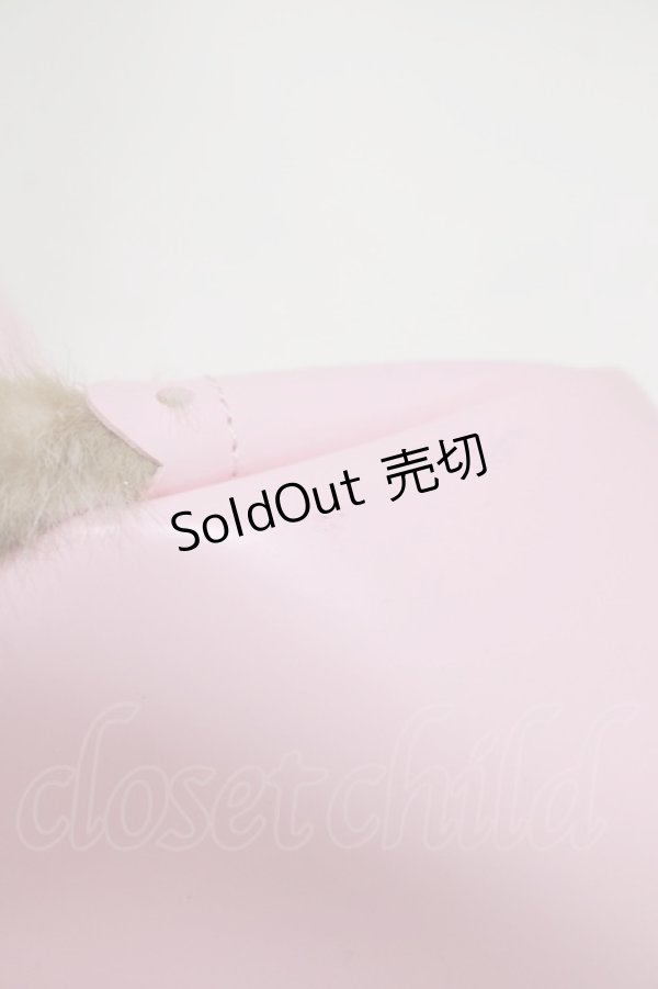 画像4: Angelic Pretty / ヒョウ柄ファーリボンボストンバッグ  ピンク H-25-12-09-058-AP-BG-NS-ZH (4)